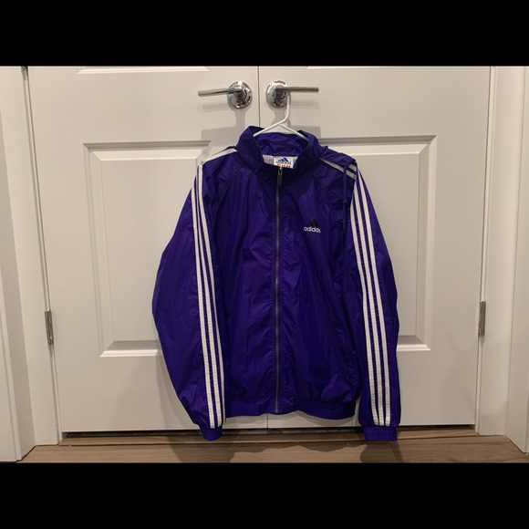 Adidas Vintage Windbreaker Size: M - Picture 9 of 10